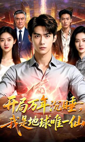 短剧《开局万年沉睡，我是地球唯一仙》海报