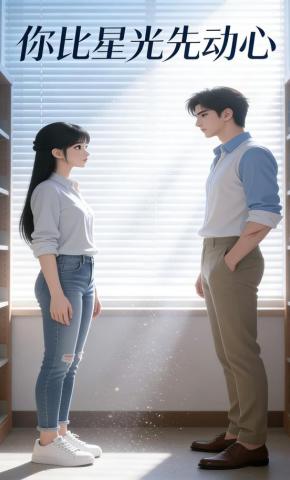 短剧《你比星光先动心》海报