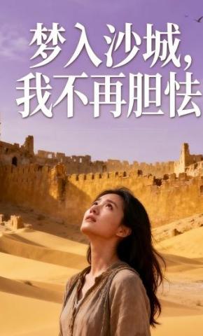 短剧《梦入沙城，我不再胆怯》海报