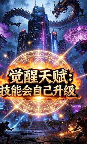 短剧《觉醒天赋：技能会自己升级》海报