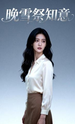 短剧《晚雪祭知意》海报