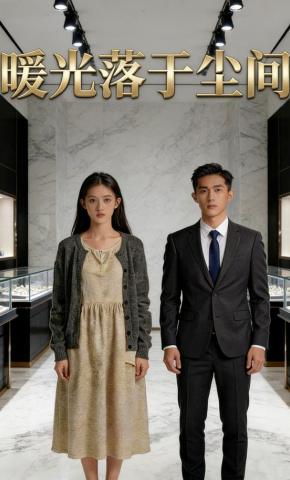 短剧《暖光落于尘间》海报