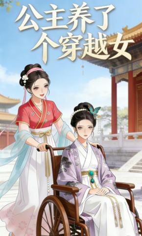 短剧《公主养了个穿越女》海报