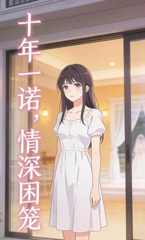 短剧《十年一诺，情深困笼》海报