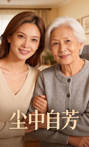 短剧《尘中自芳》海报