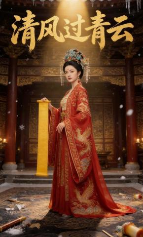 短剧《清风过青云》海报