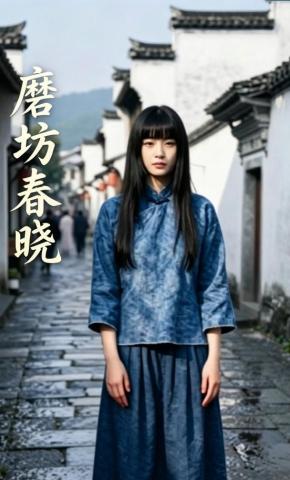 短剧《磨坊春晓》海报