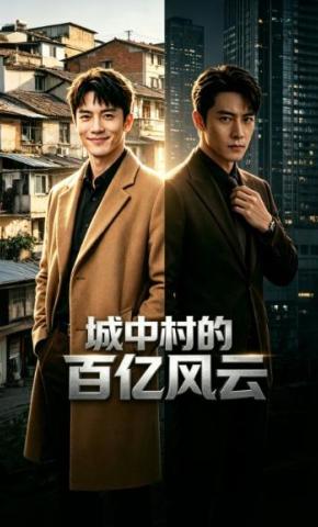 短剧《城中村的百亿风云》海报