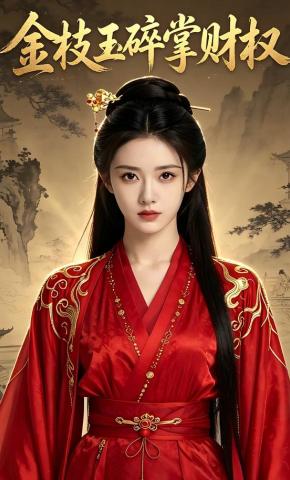 短剧《金枝玉碎掌财权》海报