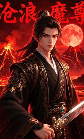 短剧《沧浪魔尊》海报