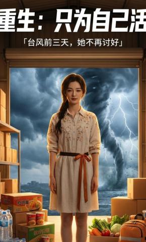 短剧《重生：只为自己活》海报