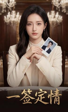 短剧《一签定情》海报