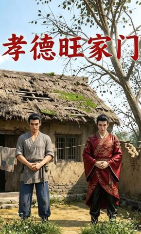 短剧《孝德旺家门》海报