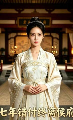 短剧《七年错付终离侯府》海报