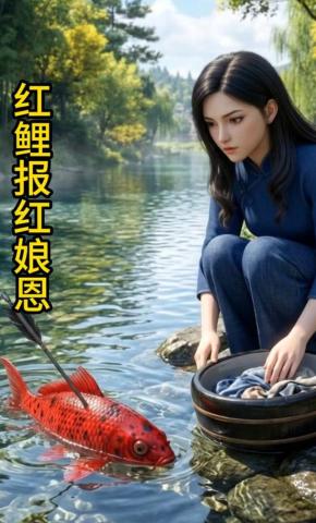 短剧《红鲤报红娘恩》海报