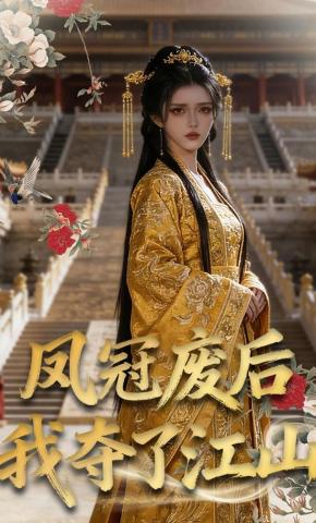 短剧《凤冠废后：我夺了江山》海报