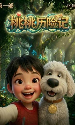 短剧《桃桃历险记1》海报
