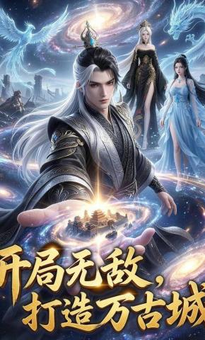短剧《开局无敌，打造万古城》海报