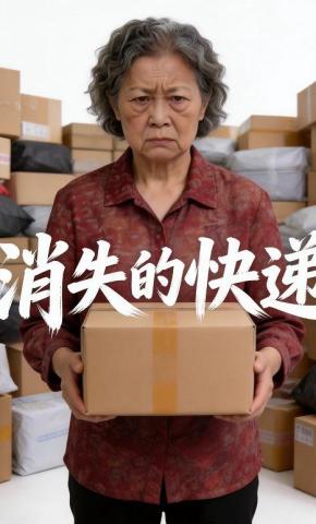 短剧《消失的快递》海报