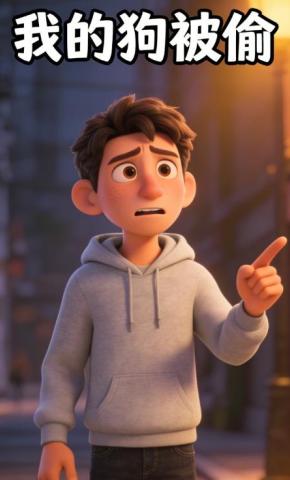 短剧《我的狗被偷》海报