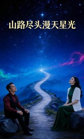 短剧《山路尽头漫天星光》海报