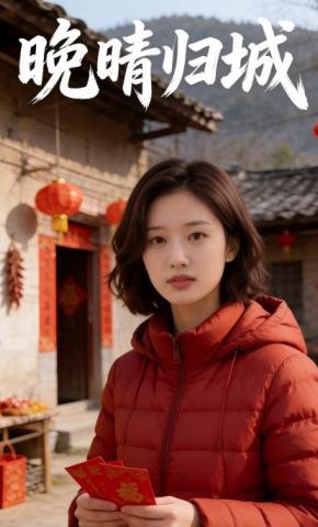 短剧《晚晴归城》海报