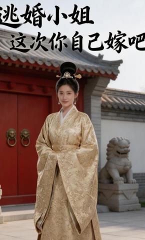 短剧《逃婚小姐，这次你自己嫁吧》海报