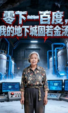 短剧《零下一百度，我的地下城固若金汤》海报