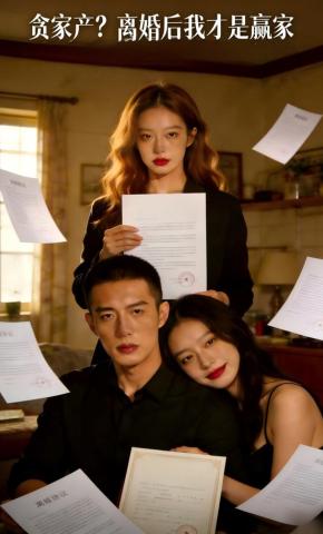 短剧《贪家产？离婚后我才是赢家》海报