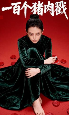 短剧《一百个猪肉戳》海报