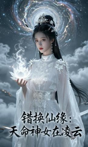 短剧《错换仙缘：天命神女在凌云》海报