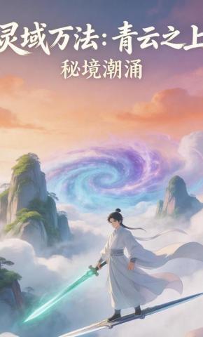 短剧《灵域万法：青云之上，秘境潮涌》海报