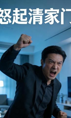 短剧《怒起清家门》海报