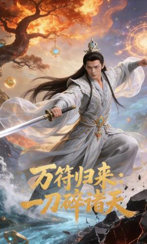 短剧《万符归来：一刀碎诸天》海报