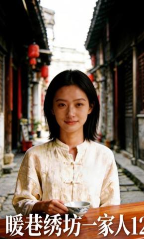 短剧《暖巷绣坊一家人12》海报