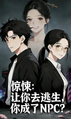 短剧《惊悚：让你去逃生，你成了NPC》海报