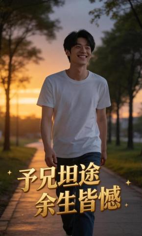 短剧《予兄坦途，余生皆憾》海报