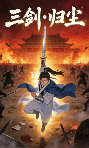 短剧《三剑归尘》海报
