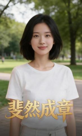 短剧《斐然成章》海报