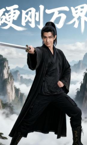 短剧《硬刚万界》海报