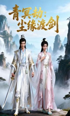 短剧《青冥劫：尘缘渡剑》海报