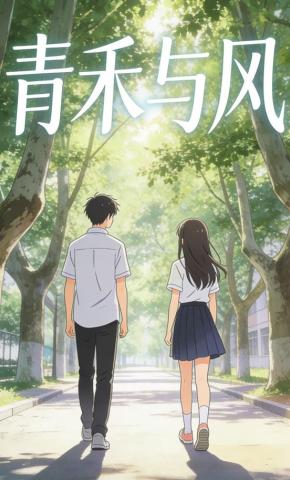 短剧《青禾与风》海报