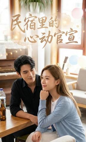 短剧《民宿里的心动官宣》海报
