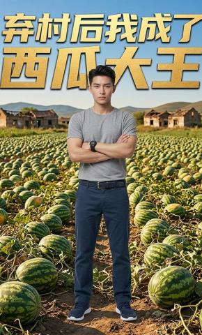 短剧《弃村后我成了西瓜大王》海报