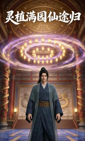 短剧《灵植满园仙途归》海报