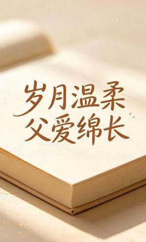 短剧《岁月温柔父爱绵长》海报