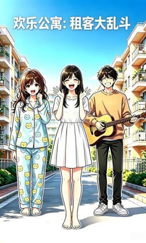 短剧《欢乐公寓：租客大乱斗》海报