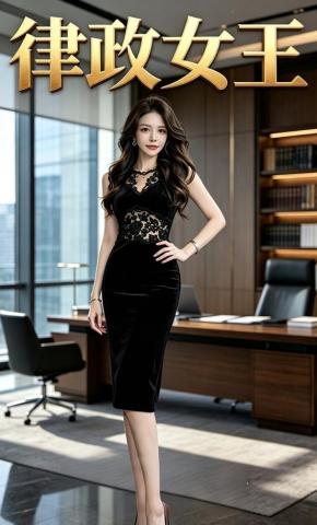 短剧《律政女王》海报