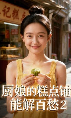 短剧《厨娘的糕点铺能解百愁2》海报