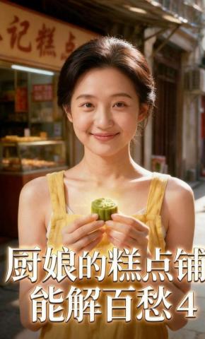 短剧《厨娘的糕点铺能解百愁4》海报